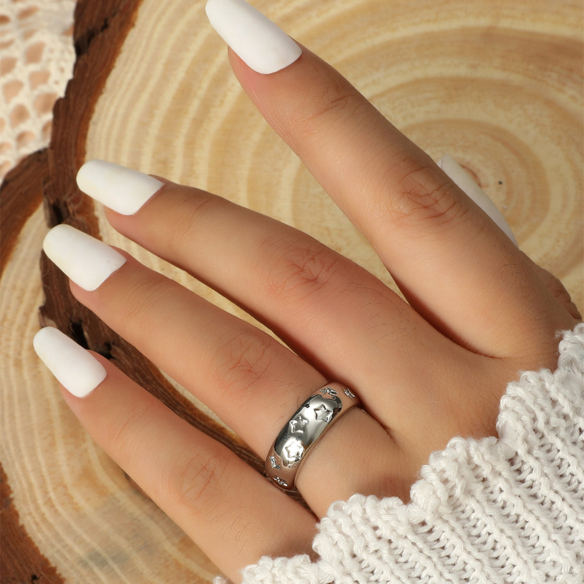 Bohemian Alloy Single Ring