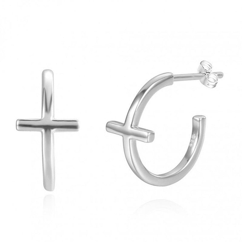 Simple Style Geometric Plating Copper No Inlaid Earrings Ear Studs - CEJEW