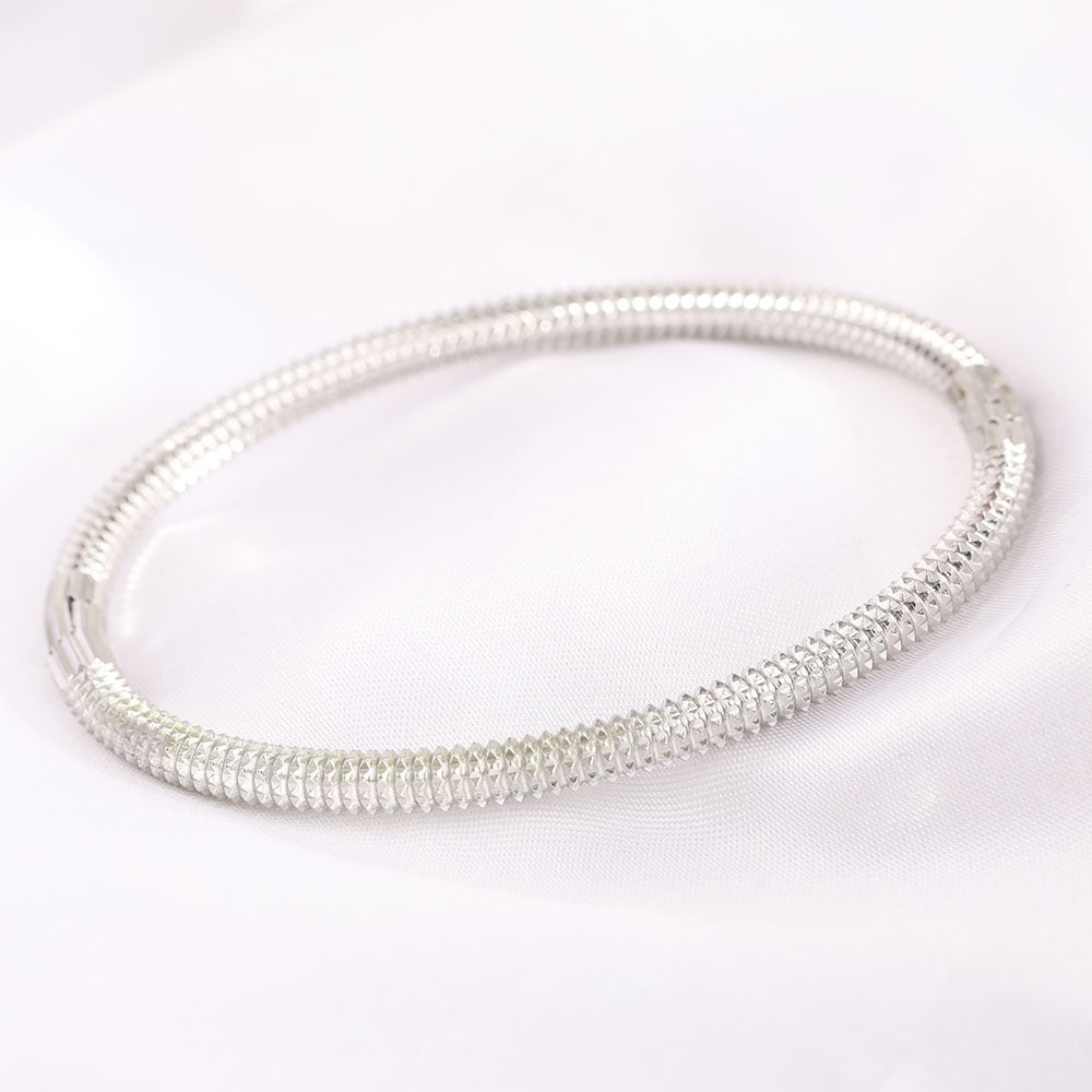 Simple Style Commute Geometric 304 Stainless Steel Bangle In Bulk