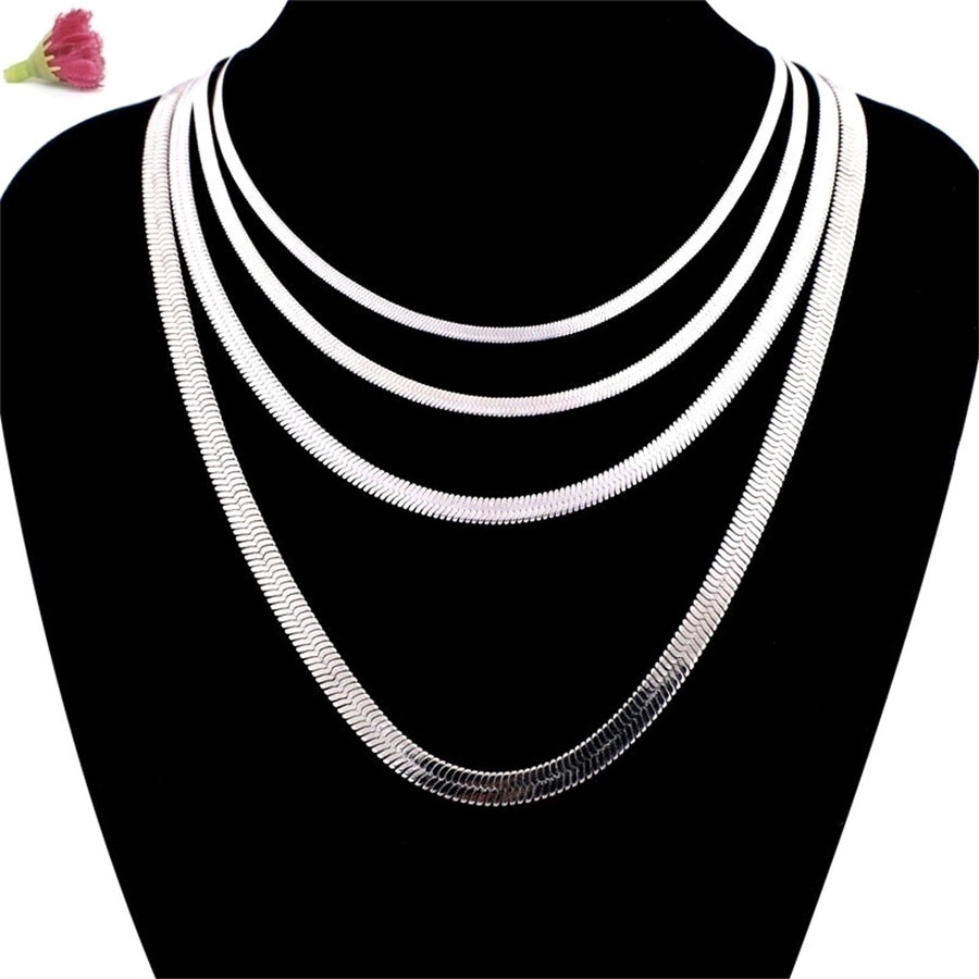 Jewelry Casual Elegant Simple Style Geometric 304 Stainless Steel 18K Gold Plated Necklace