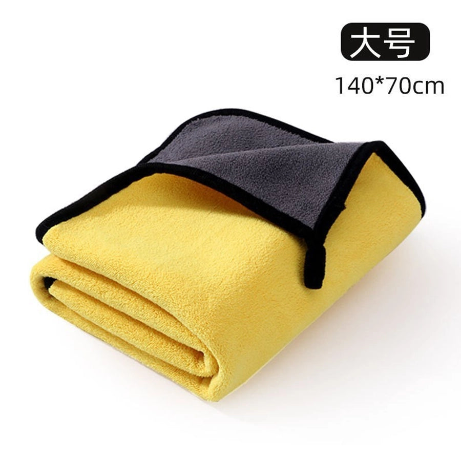 Extra Large Pet Bathrobe Super Absorbent Bath Towel Quick Dry Medium Large Dog Cat Thickened Towel For Bathing