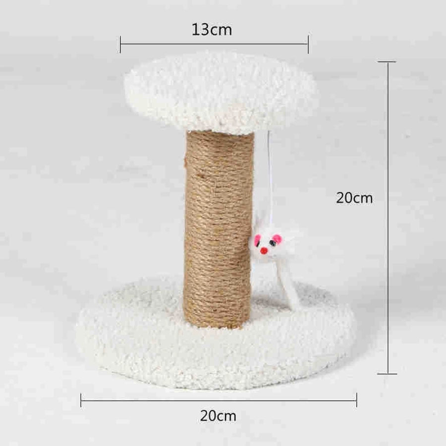 Cat Scratching Posts Cat Scratching Poles Boards Scratchers Solid Wood Nests Toys Pet Supplies