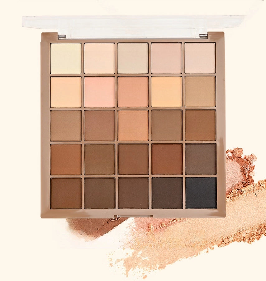 Caper Low-saturation Cool Tone Concealer Palette 25 Colors Earth Tone Matte Finish Non-puffy Eyes