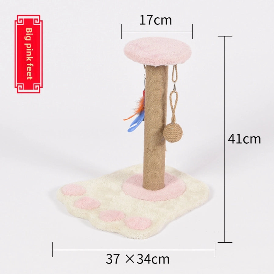 Cat Scratching Posts Cat Scratching Poles Boards Scratchers Solid Wood Nests Toys Pet Supplies