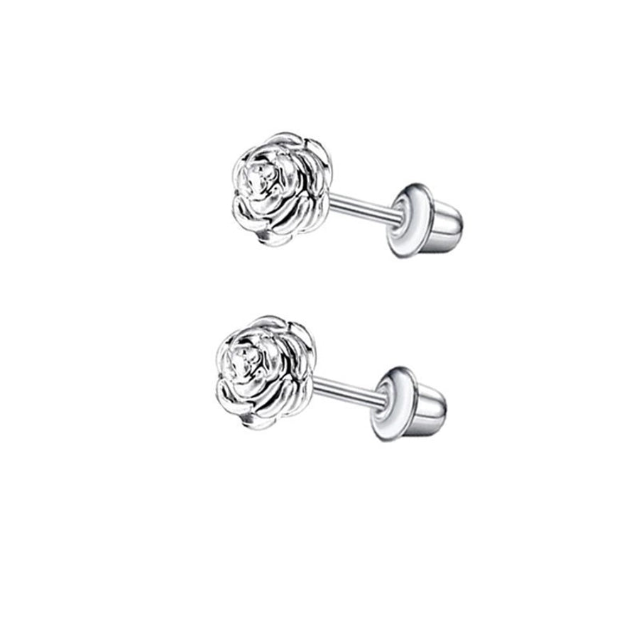 1 Pair Ear Cartilage Rings & Studs Simple Style Classic Style Heart Shape 304 Stainless Steel Plating Ear Cartilage Rings & Studs