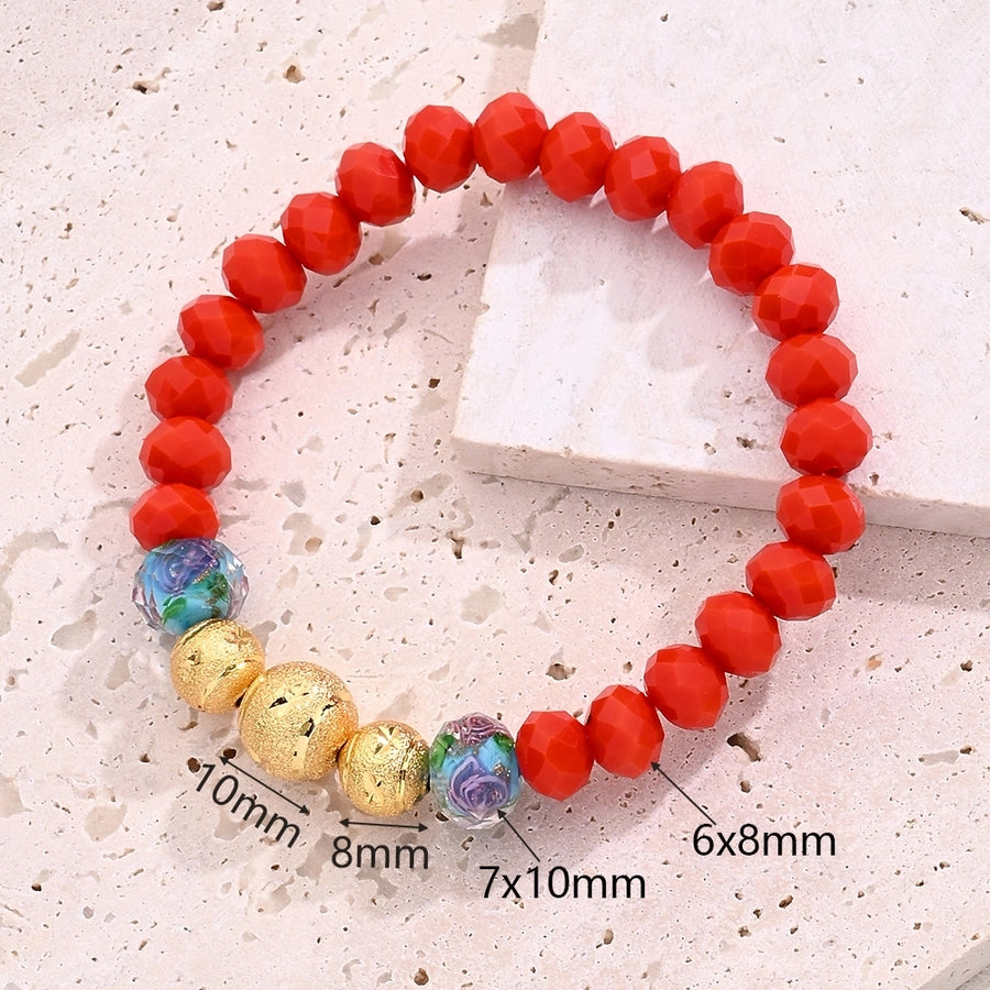 Elegant Modern Style Simple Style Heart Shape Shell Key 18K Gold Plated 304 Stainless Steel Agate glass  Bracelets