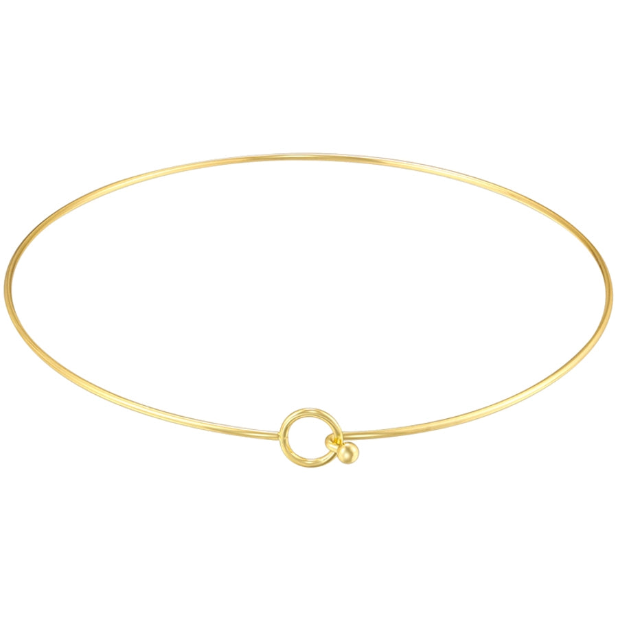 Jewelry Casual Simple Style Geometric 304 Stainless Steel 18K Gold Plated Choker