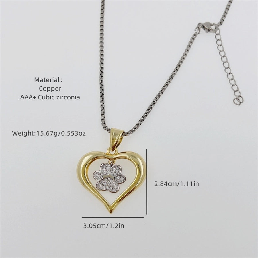 Copper 18K Gold Plated Hollow Out Inlay letter Butterfly Airplane Zircon Pendant Necklace