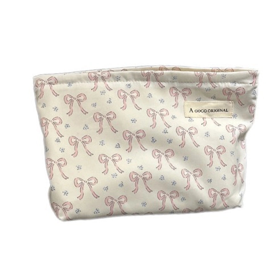 Elegant Streetwear Geometric Polyester Square Makeup Bags