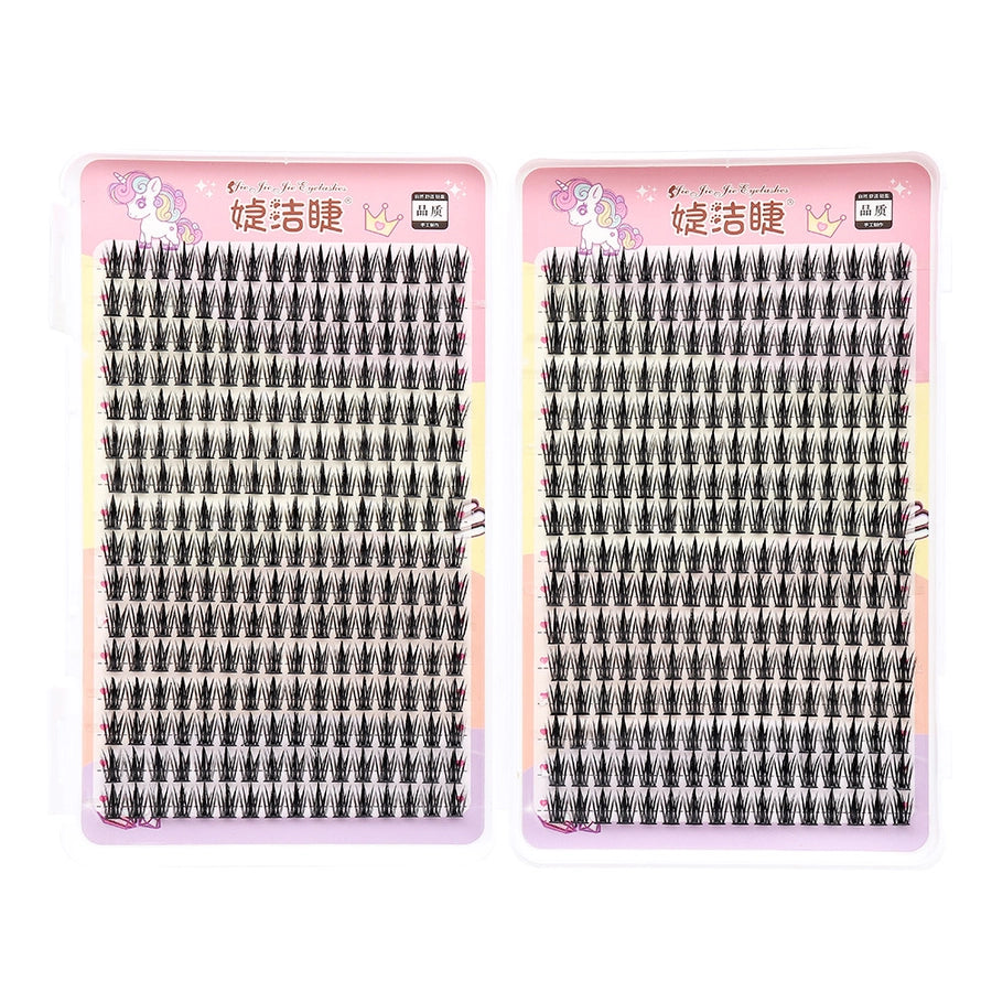 32 Row Large Capacity 4 Mixed Eyelash Book Deviruchi Lazy Trilogy Sunflower Spires False Eyelashes