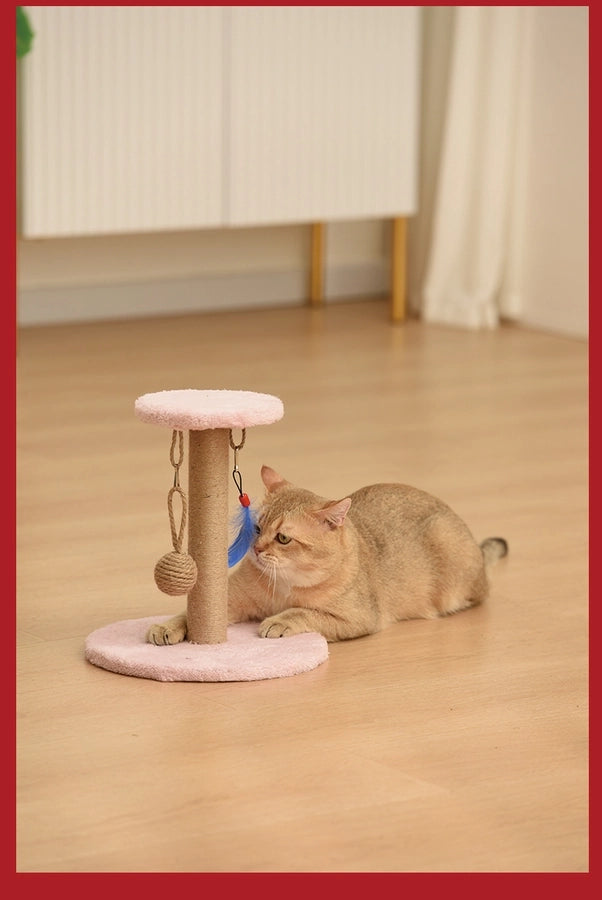 Cat Scratching Posts Cat Scratching Poles Boards Scratchers Solid Wood Nests Toys Pet Supplies