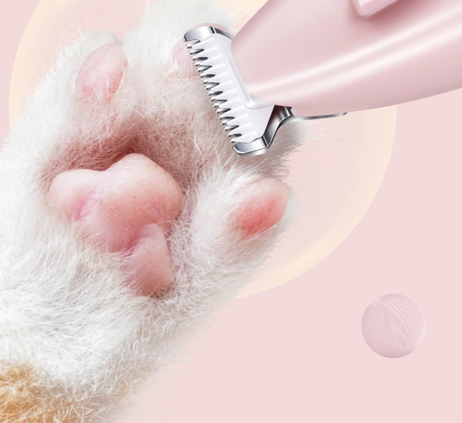 Electric Pet Hair Remover Plastic Dog Cat Hair Clipper Nail Trimmer Paw Shaver Paw Cutter Pet Grooming Tool