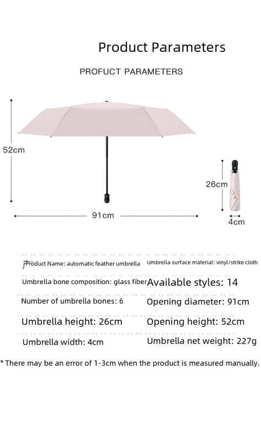 Home Daily Use Sunshade Umbrella Sun Protection Parasol Uv Protection Sunshade For Outdoor Garden Beach Patio Lawn