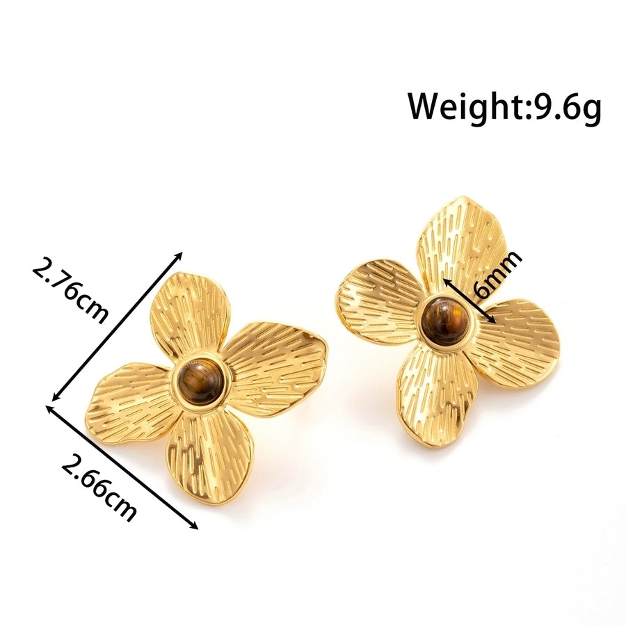 1 Pair Vintage Style French Style Heart Shape Snake Butterfly 304 Stainless Steel Ear Studs