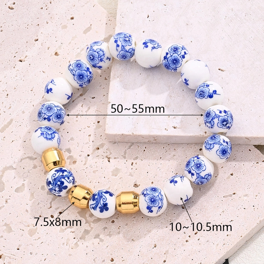 Elegant Modern Style Simple Style Heart Shape Shell Key 18K Gold Plated 304 Stainless Steel Agate glass  Bracelets