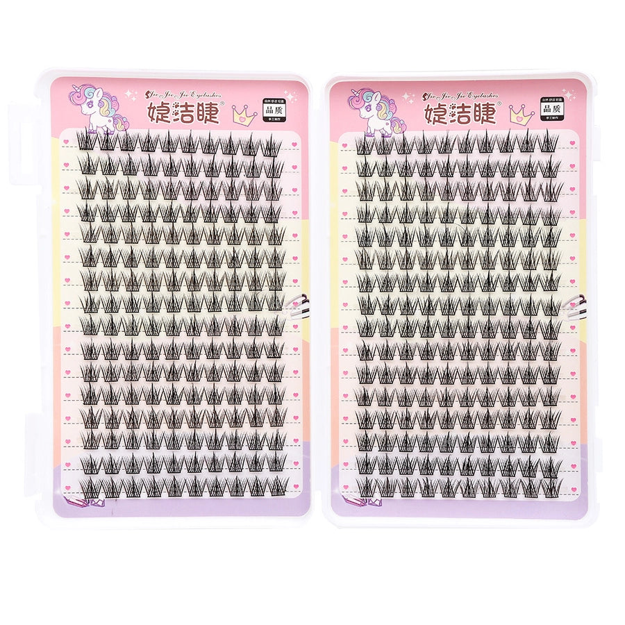 32 Row Large Capacity 4 Mixed Eyelash Book Deviruchi Lazy Trilogy Sunflower Spires False Eyelashes