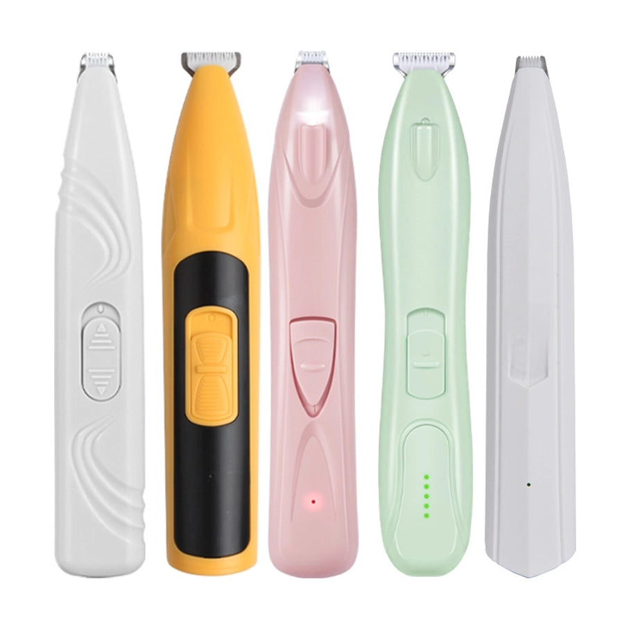 Electric Pet Hair Remover Plastic Dog Cat Hair Clipper Nail Trimmer Paw Shaver Paw Cutter Pet Grooming Tool