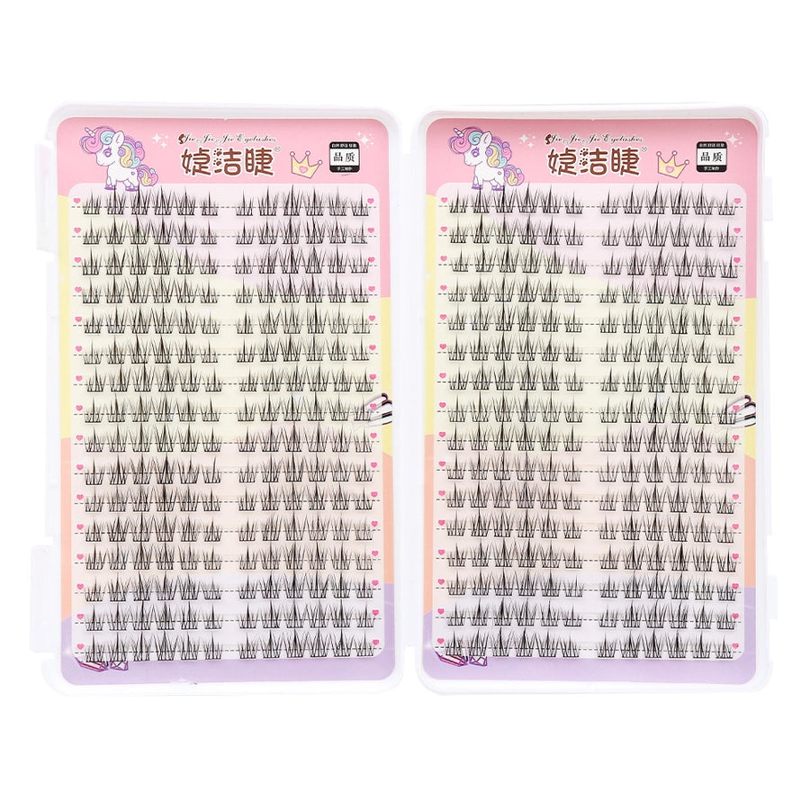 32 Row Large Capacity 4 Mixed Eyelash Book Deviruchi Lazy Trilogy Sunflower Spires False Eyelashes