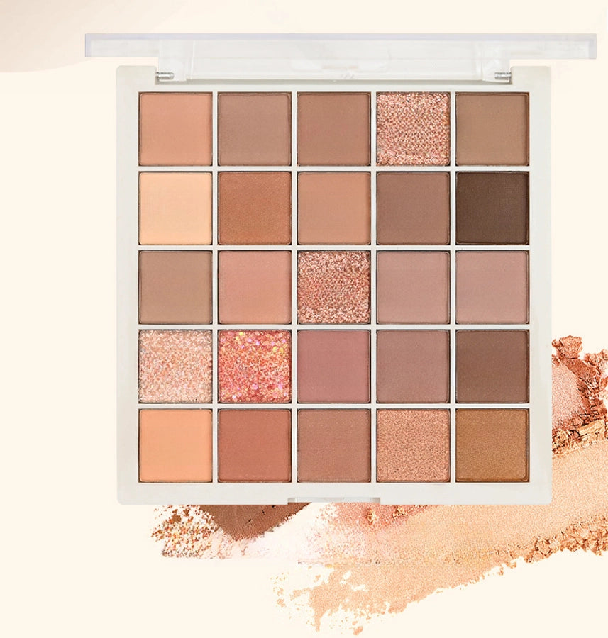 Caper Low-saturation Cool Tone Concealer Palette 25 Colors Earth Tone Matte Finish Non-puffy Eyes