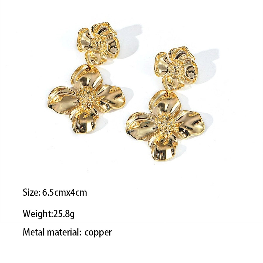 1 Pair IG Style Classic Style Shiny Star Heart Shape Inlay Copper Brass Zircon Gold Plated Ear Studs