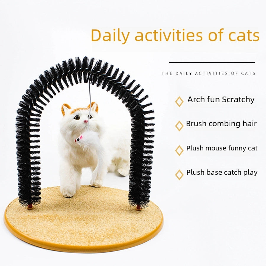 Cat Scratcher Doorway Toy Durable Scratching Board Pet Toy For Cats Self-entertaining Scratcher Tool For Kittens