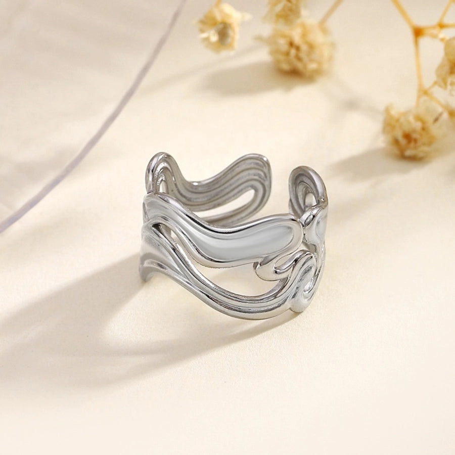 Jewelry Classical Hip-Hop Simple Style Geometric 304 Stainless Steel Stainless Steel Rings