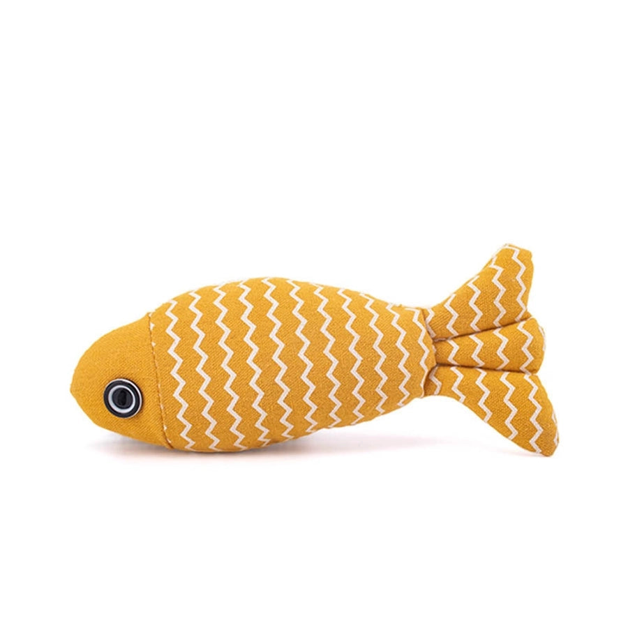 Pet Toy For Cats Teasing Cloth Fish Toy Catnip Doll Cat Pet Cat Mint