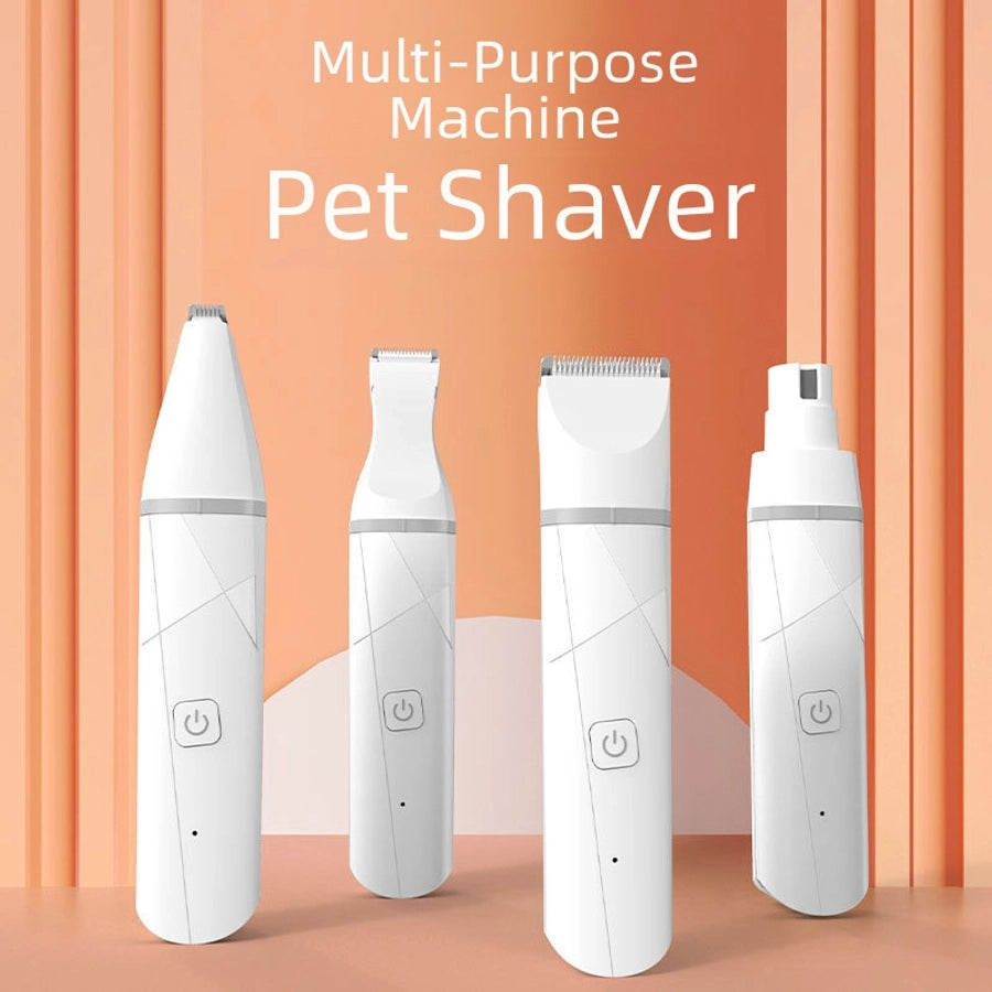 Four-in-one Electric Pet Hair Clipper Dog Hair Trimmer  Bestseller Pet Cutter Tool Dog Grooming Equipment