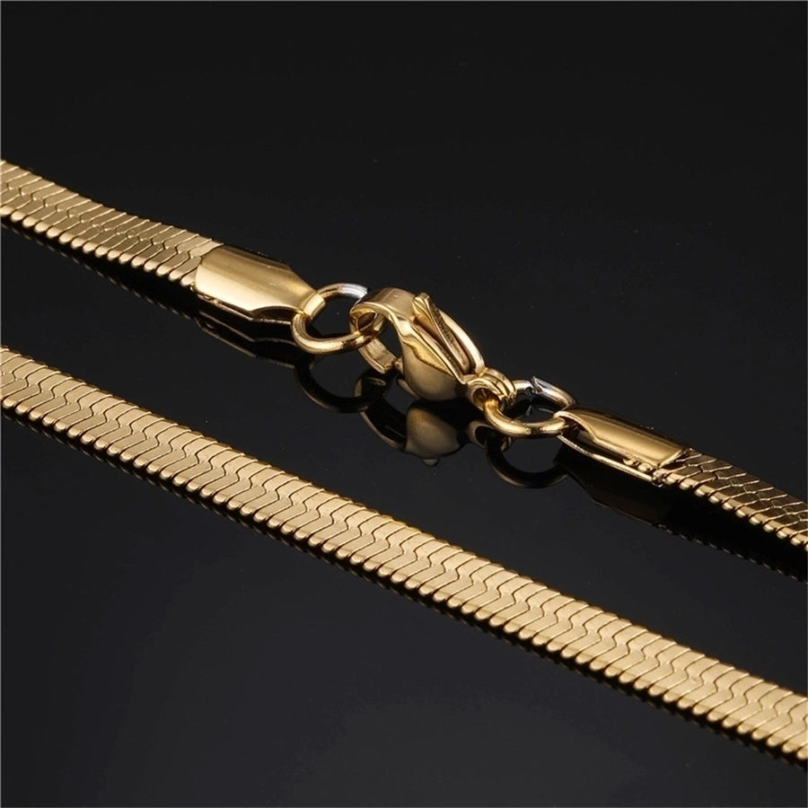 Jewelry Casual Elegant Simple Style Geometric 304 Stainless Steel 18K Gold Plated Necklace