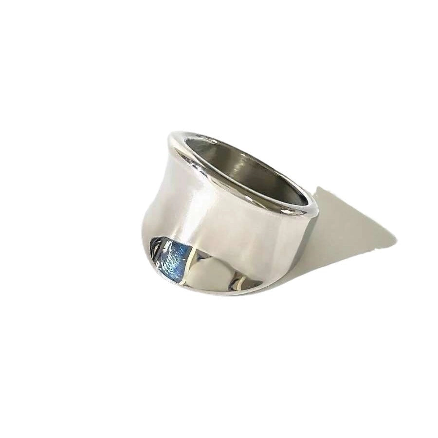 Jewelry Simple Style Classic Style Geometric 316L Stainless Steel  Plating Rings