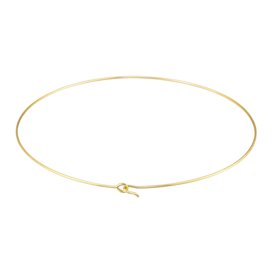 Jewelry Casual Simple Style Geometric 304 Stainless Steel 18K Gold Plated Choker