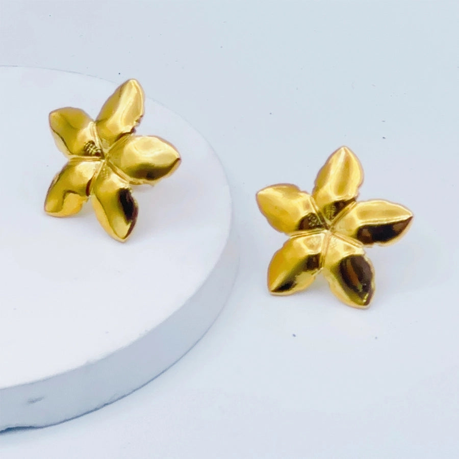 1 Pair Sweet Simple Style Butterfly Bow Knot 304 Stainless Steel Ear Studs