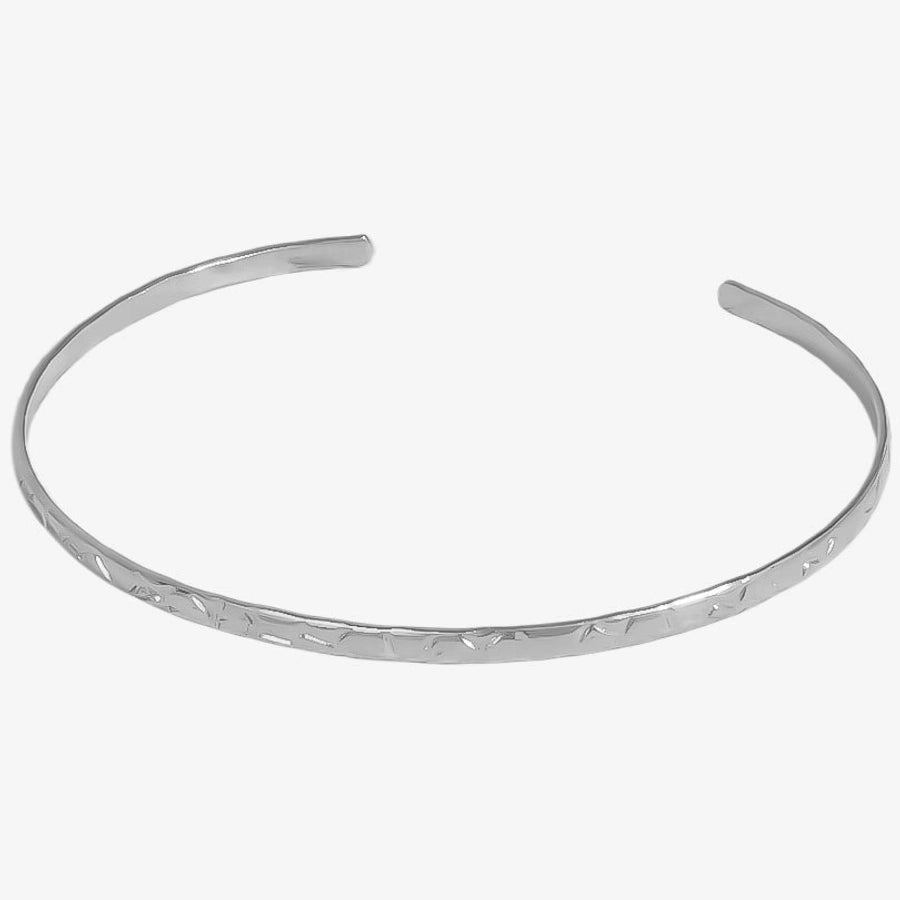 Simple Style Classic Style Geometric 304 Stainless Steel Bangle In Bulk