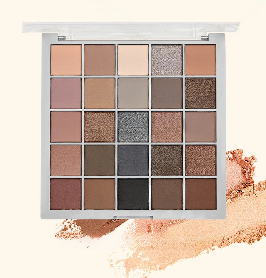 Caper Low-saturation Cool Tone Concealer Palette 25 Colors Earth Tone Matte Finish Non-puffy Eyes