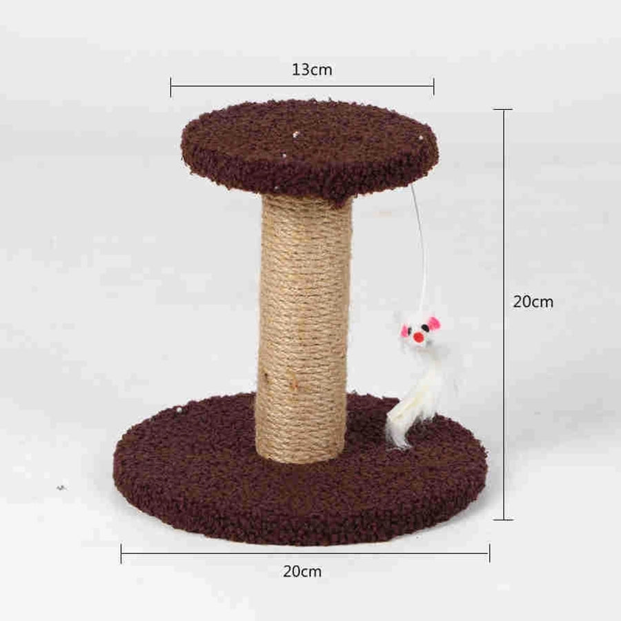 Cat Scratching Posts Cat Scratching Poles Boards Scratchers Solid Wood Nests Toys Pet Supplies