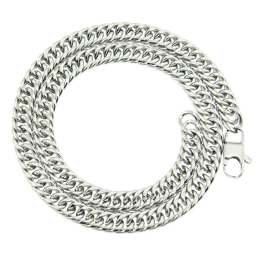 simple hollow chain glossy titanium steel trend fashion bracelet