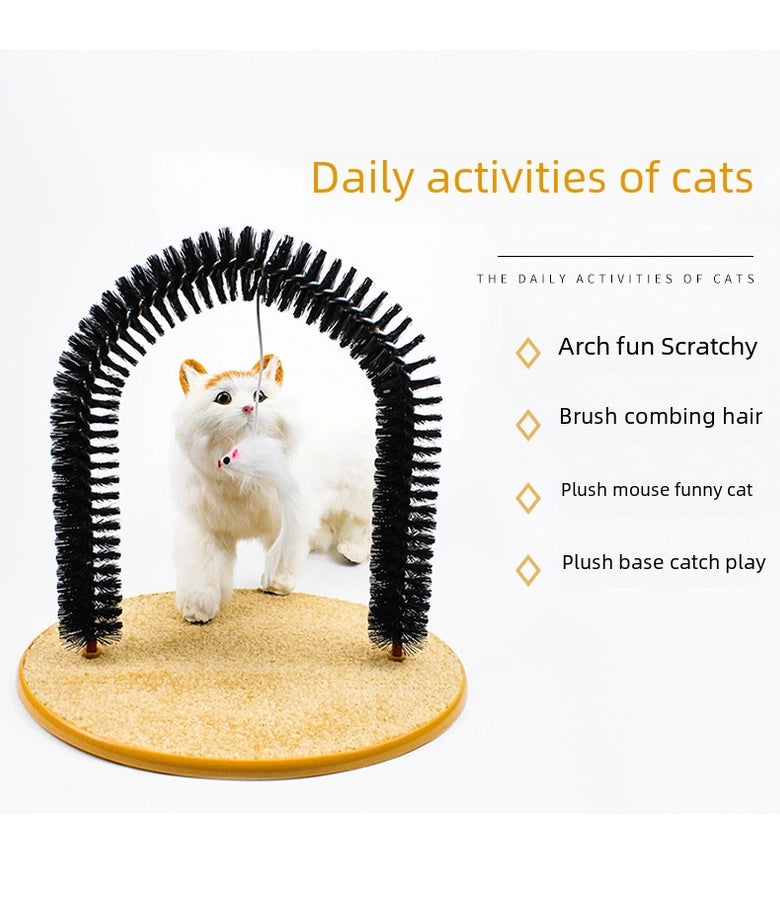 Cat Scratcher Doorway Toy Durable Scratching Board Pet Toy For Cats Self-entertaining Scratcher Tool For Kittens