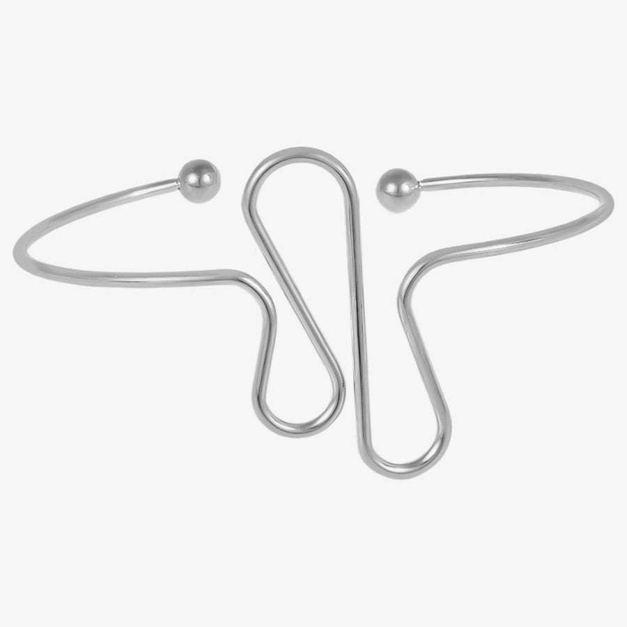 Simple Style Commute Geometric 304 Stainless Steel Bangle In Bulk