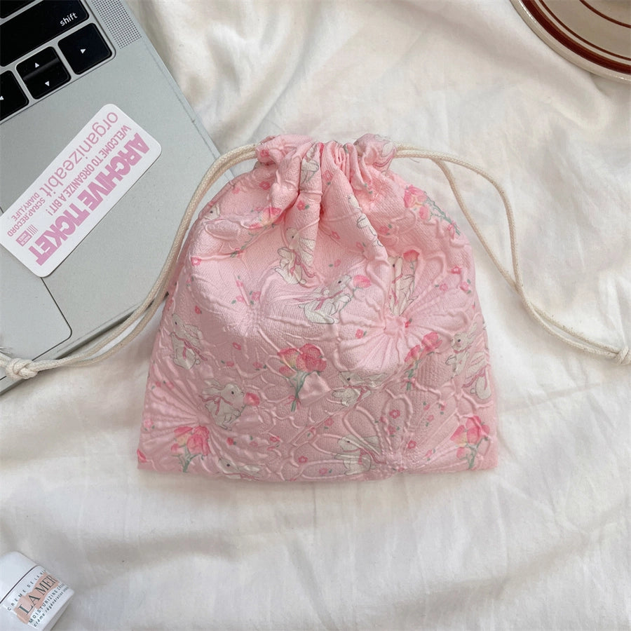 Streetwear Animal Polyester Square Makeup Bags