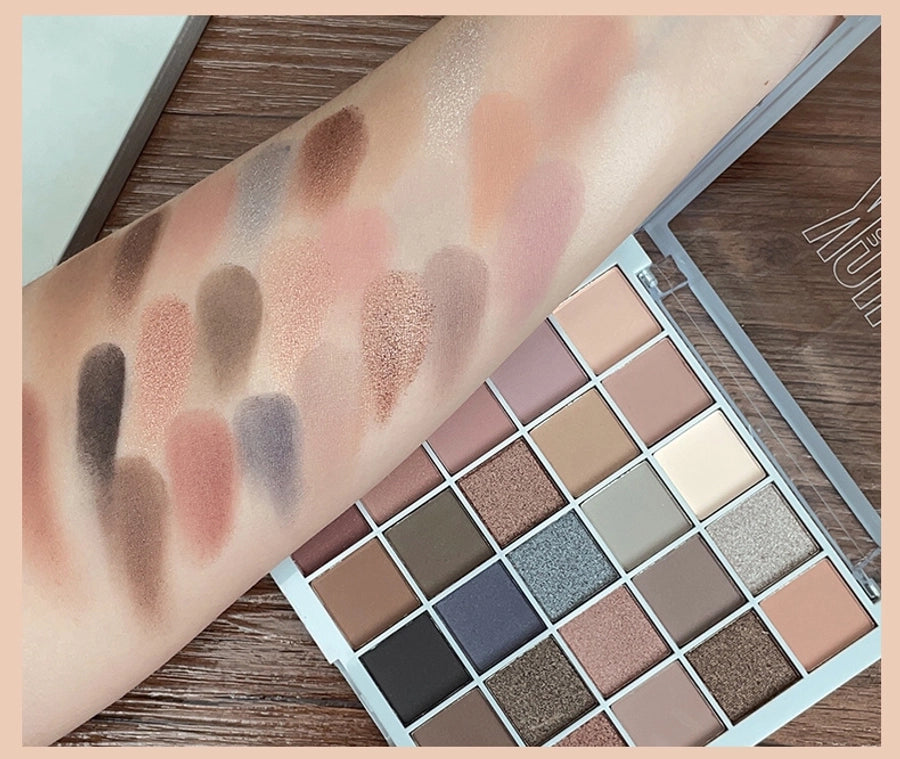 Caper Low-saturation Cool Tone Concealer Palette 25 Colors Earth Tone Matte Finish Non-puffy Eyes