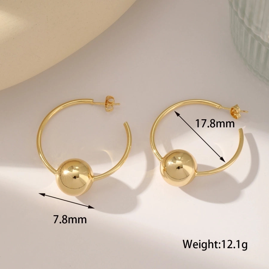 1 Pair Elegant Heart Shape Plating Inlay Copper Imitation Pearl Zircon 18K Gold Plated Drop Earrings Ear Studs