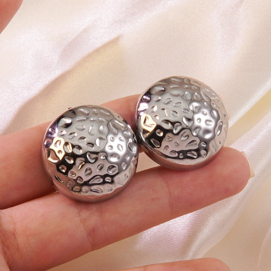 1 Pair Simple Style Classic Style Commute Geometric 304 Stainless Steel Imitation Gold  Ear Studs