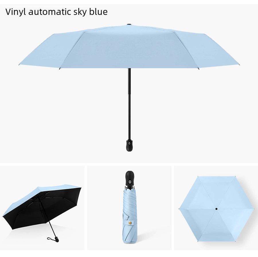 Home Daily Use Sunshade Umbrella Sun Protection Parasol Uv Protection Sunshade For Outdoor Garden Beach Patio Lawn